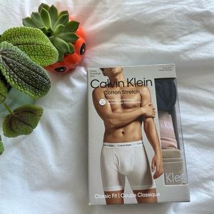 Calvin Klein Men's Cotton Stretch 3-Pack Boxer Brief